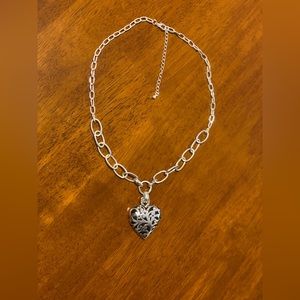 Heart Necklace.  Perfect for Valentine’s Day!